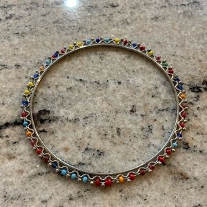🖐 5 for $15 Beaded Bangle Bracelet